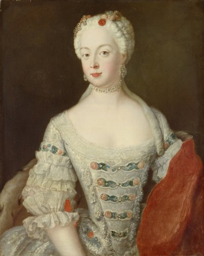 Kronprinzessin Elisabeth Christine von Preußen, ca. 1735 von Antoine Pesne